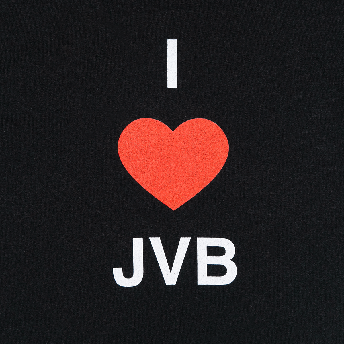 I Love JVB Black Tee