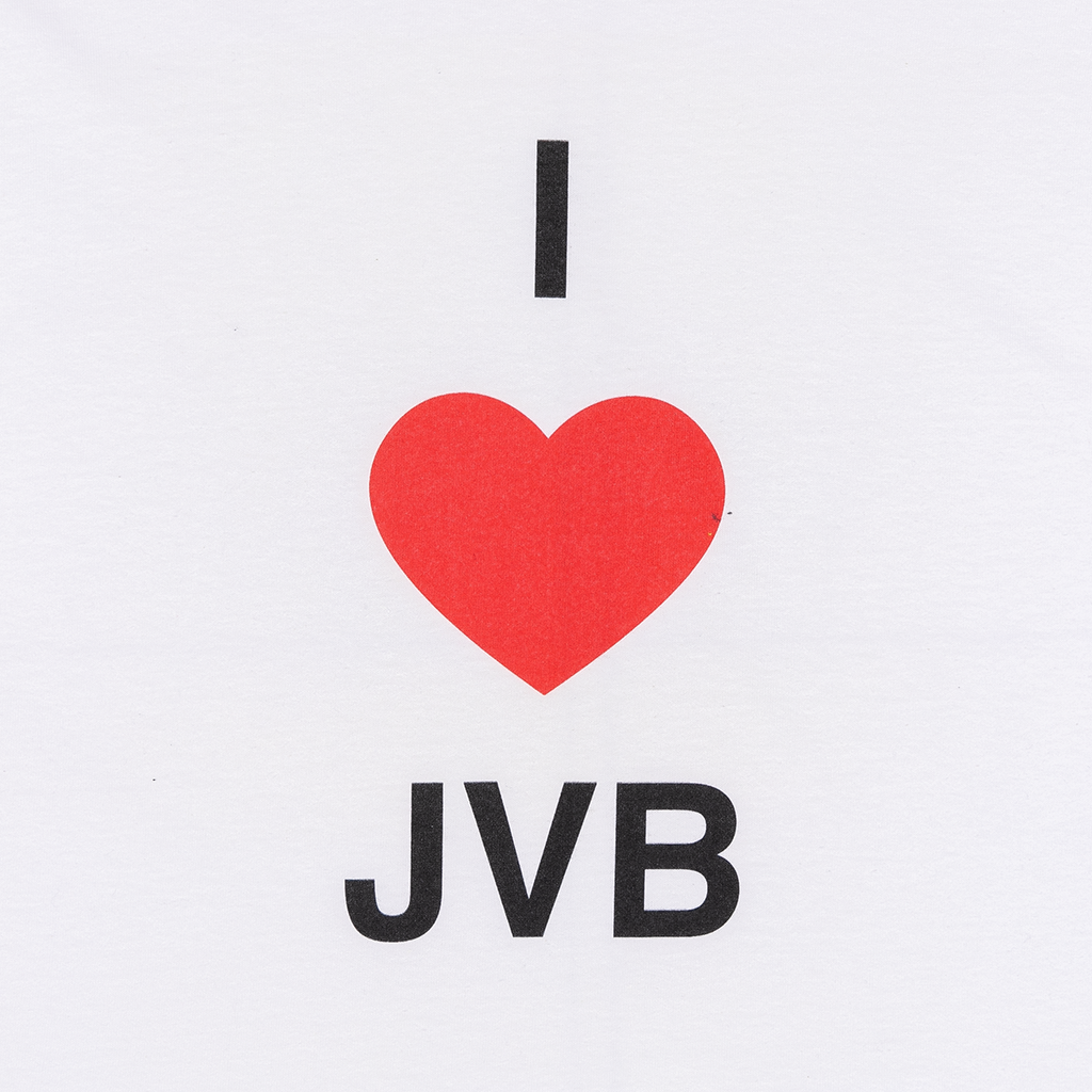 I Love JVB White Tee