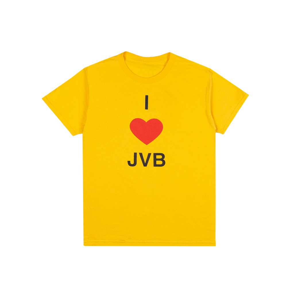 Yellow I Love JVB Tee