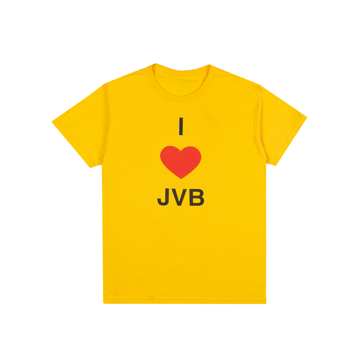 Yellow I Love JVB Tee