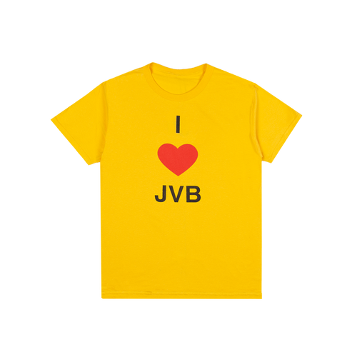Yellow I Love JVB Tee – Joey Valence & Brae Store