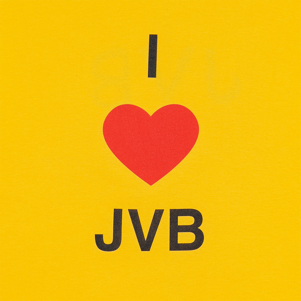 Yellow I Love JVB Tee