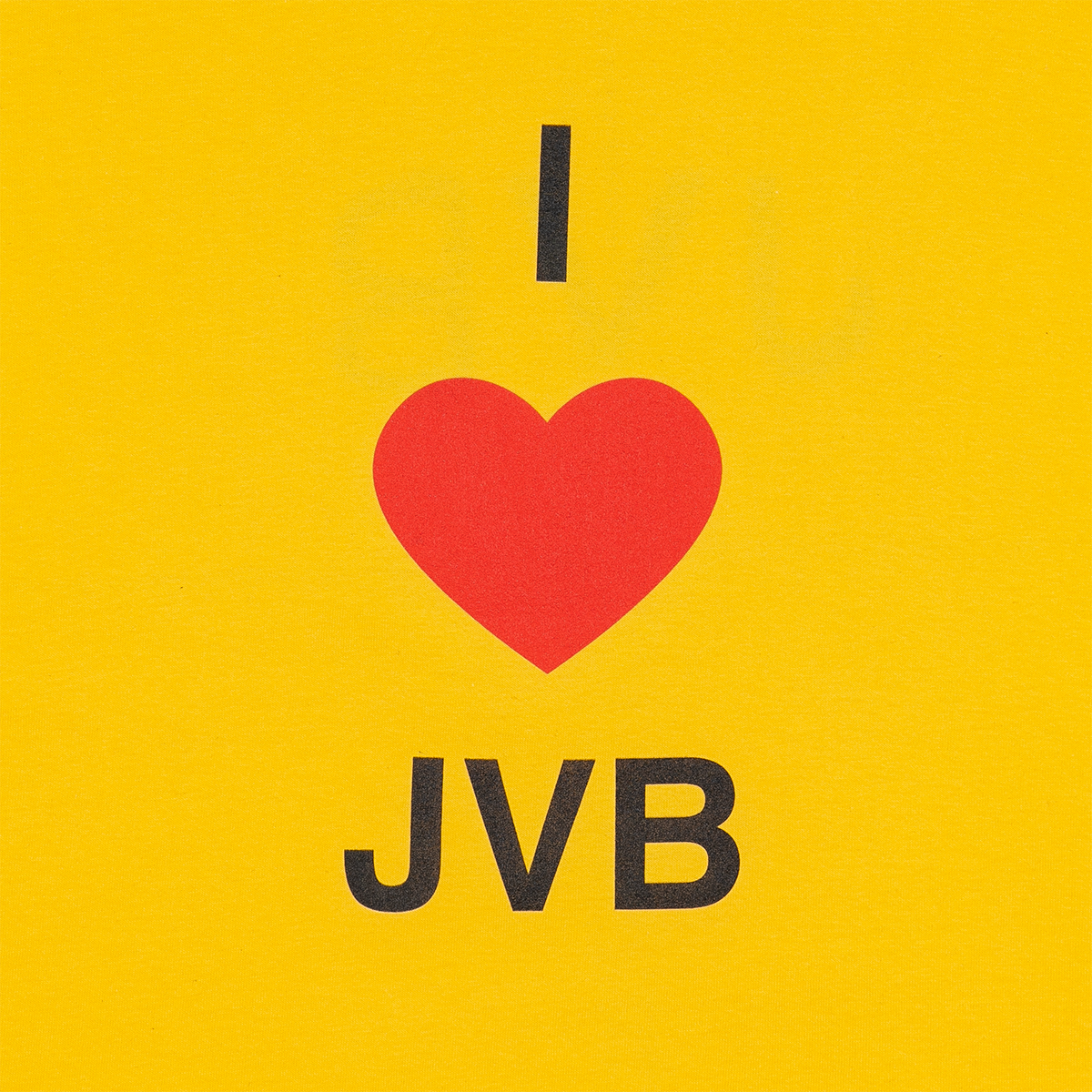 Yellow I Love JVB Tee