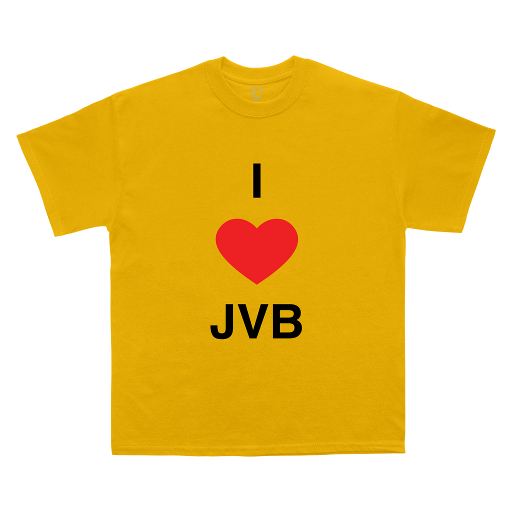 Yellow I Love JVB Tee
