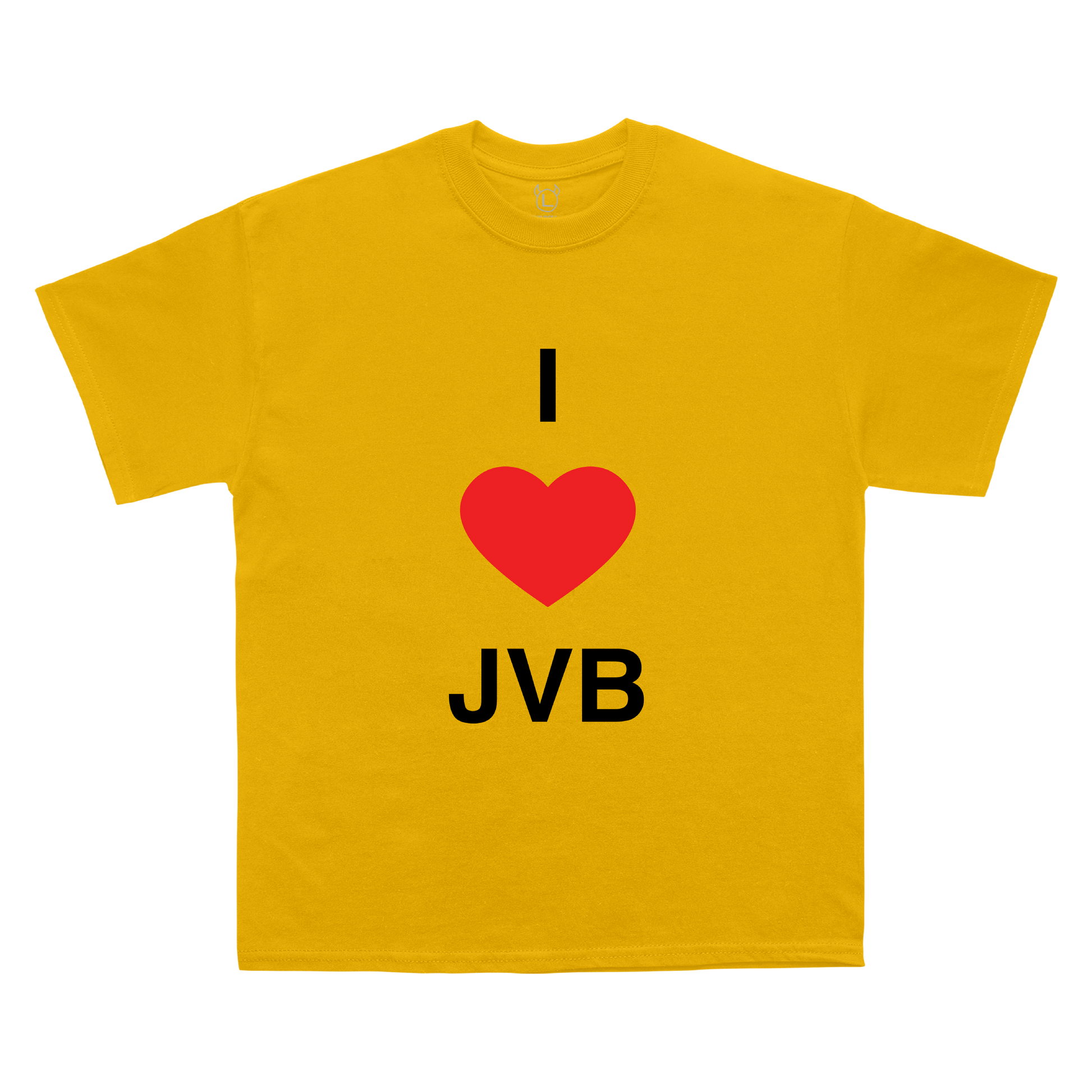 Yellow I Love JVB Tee