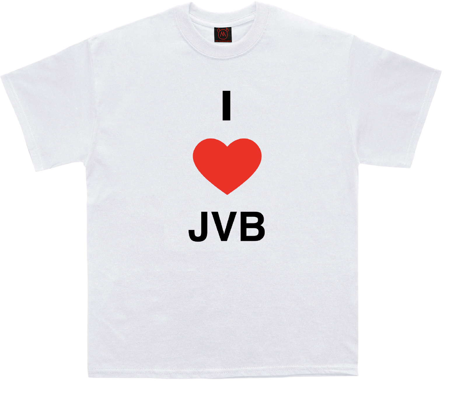 I Love JVB White Tee