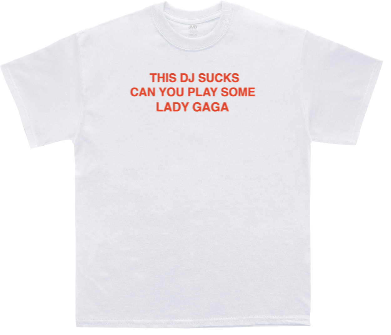 This DJ Sucks White Tee