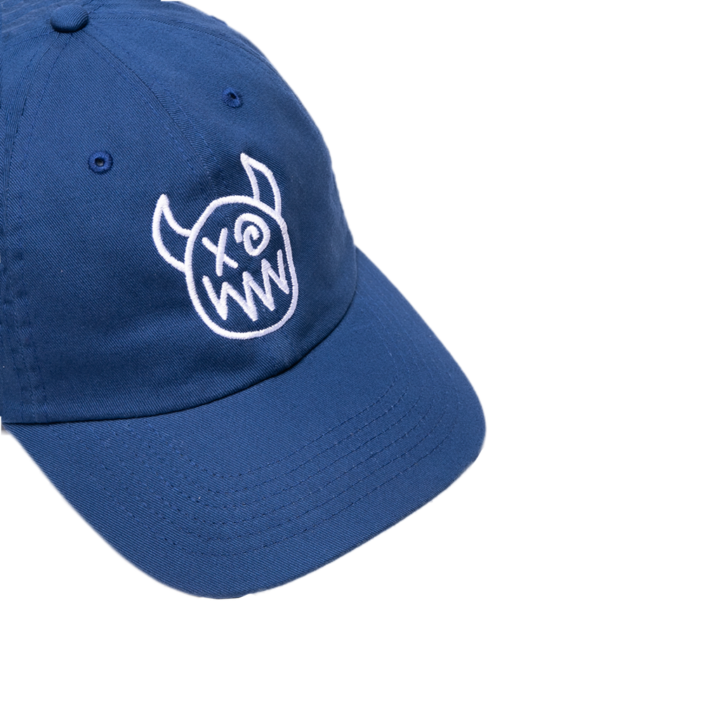 Blue Demon Embroidered Dad Hat