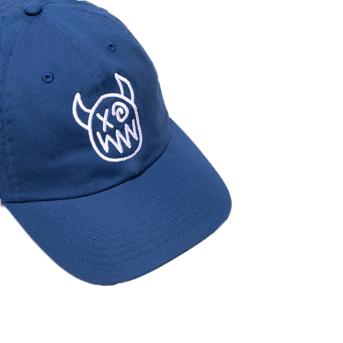 Blue Demon Embroidered Dad Hat