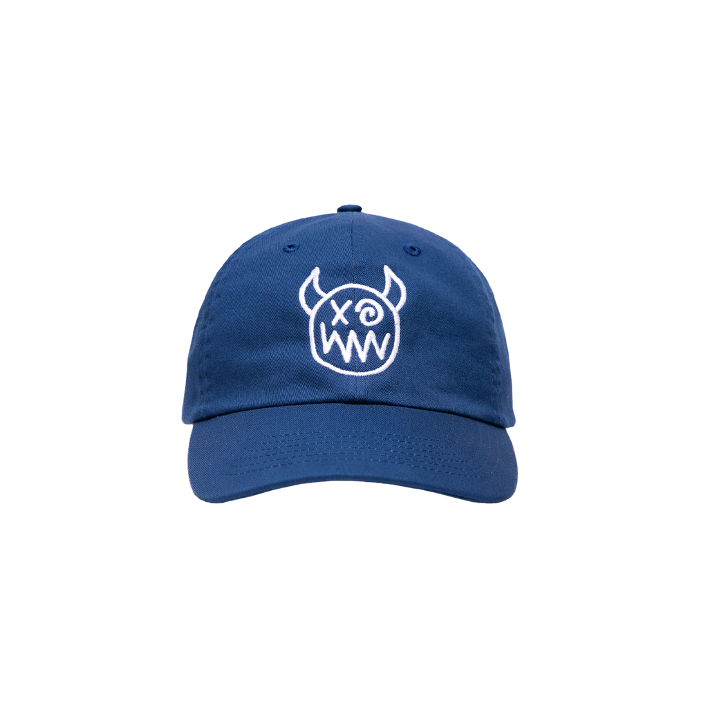 Blue Demon Embroidered Dad Hat