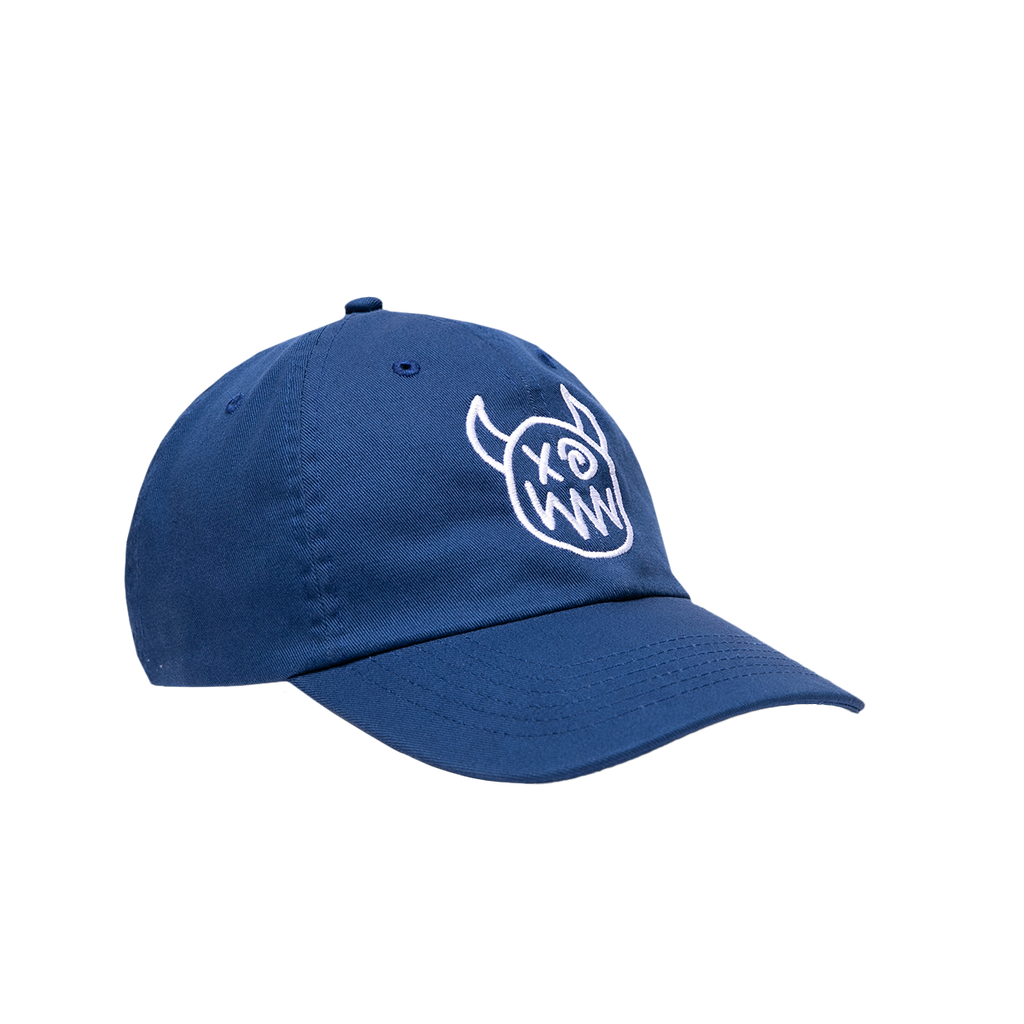 Blue Demon Embroidered Dad Hat