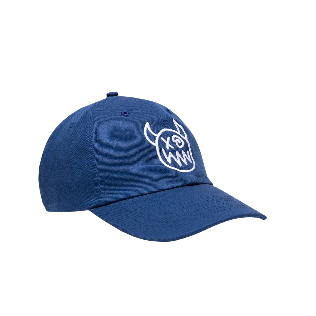 Blue Demon Embroidered Dad Hat