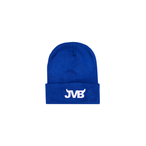 Blue JVB Embroidered Beanie – Joey Valence & Brae Store