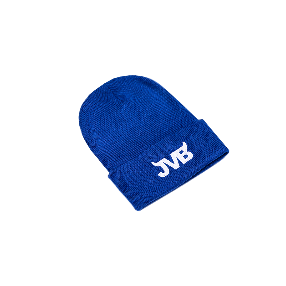 Blue JVB Embroidered Beanie