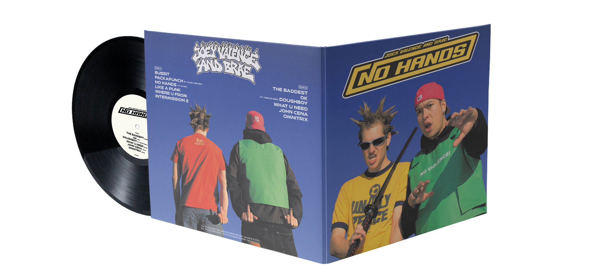 NO HANDS Black Vinyl