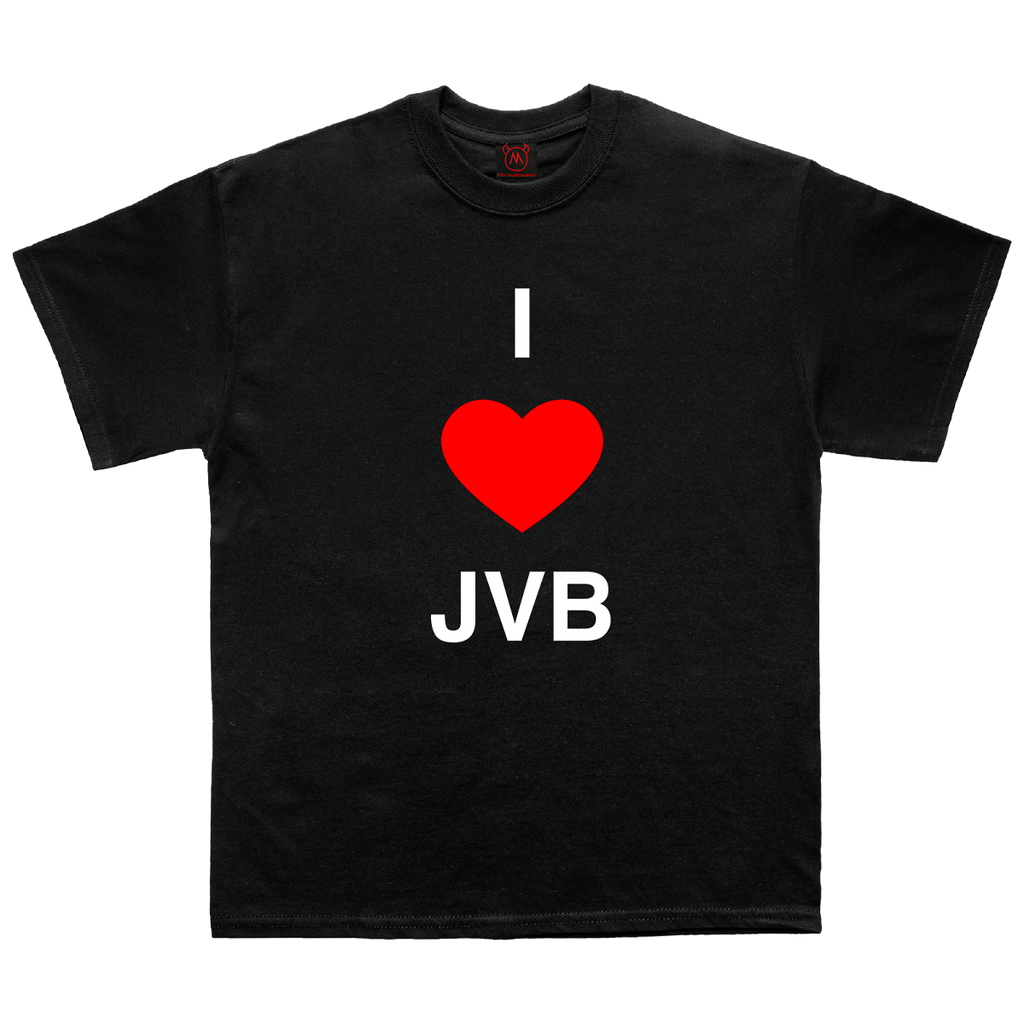 I Love JVB Black Tee