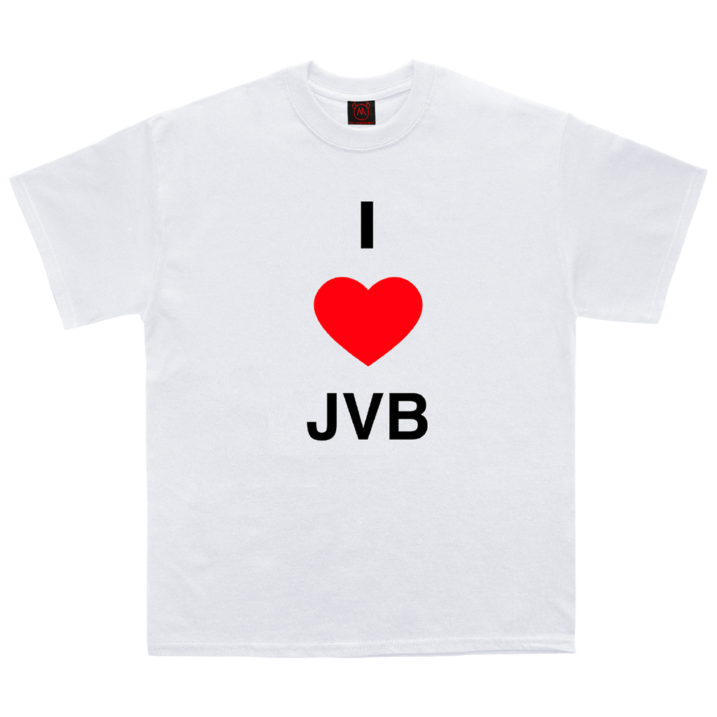I Love JVB White Tee