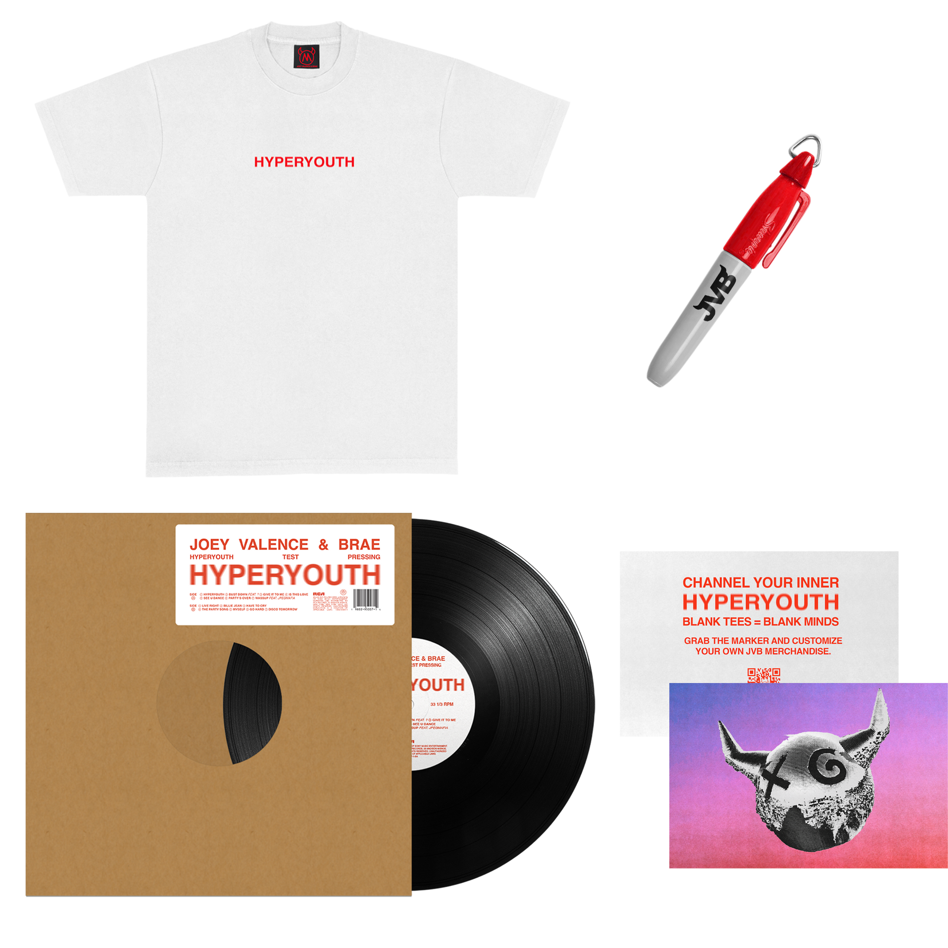 HYPERYOUTH TEST PRESSING EDITION BUNDLE