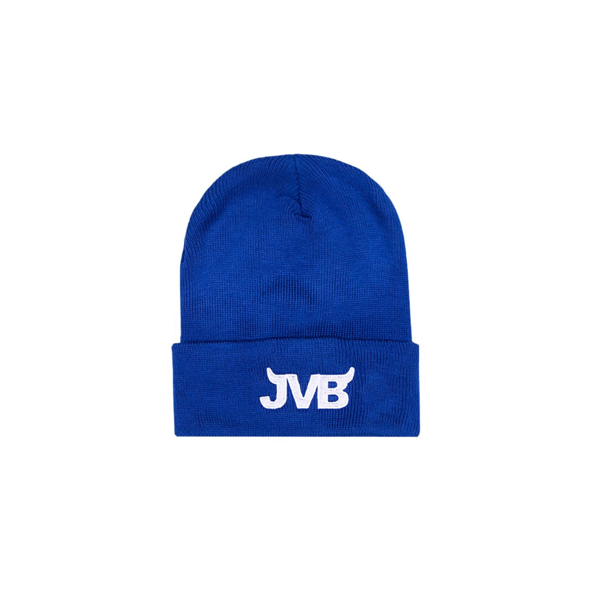 Blue JVB Embroidered Beanie