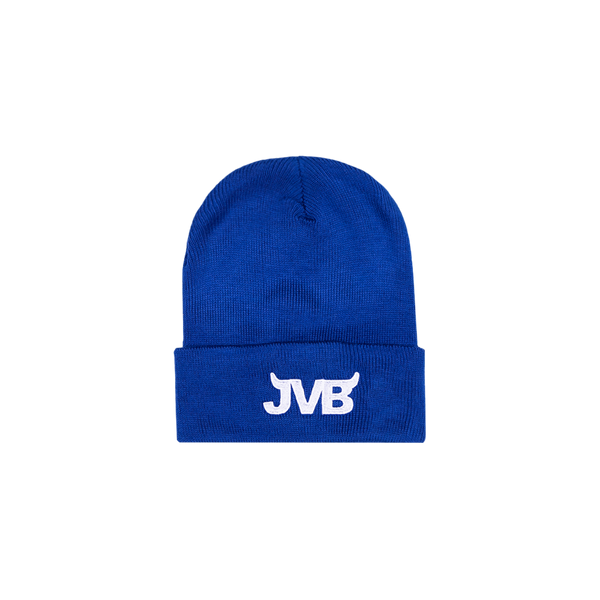 Blue JVB Embroidered Beanie – Joey Valence & Brae Store