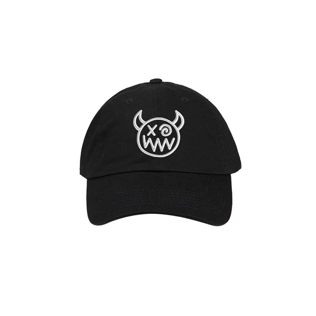 Black Demon Embroidered Hyperyouth Tour Dad Hat