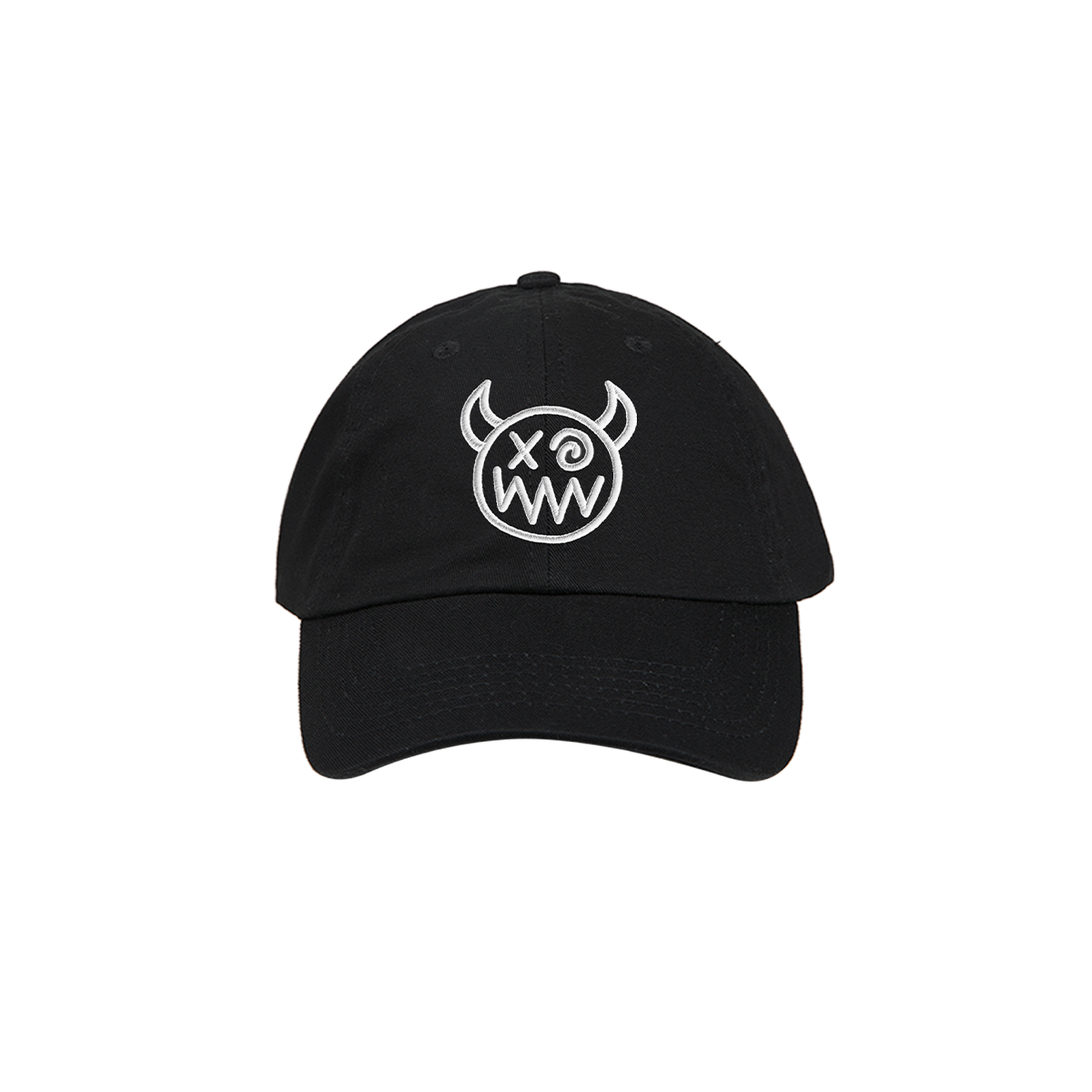 Black Demon Embroidered Hyperyouth Tour Dad Hat