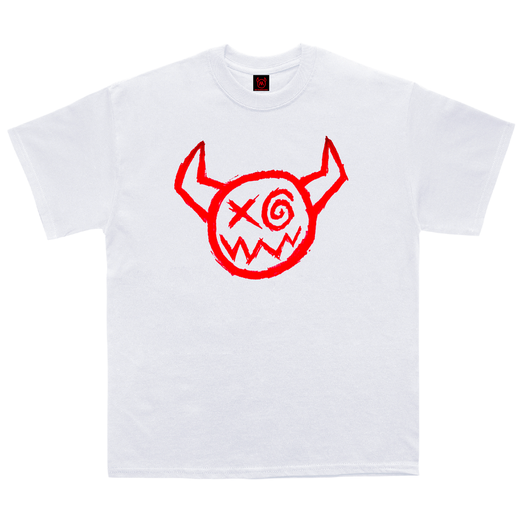 Demon White Tee