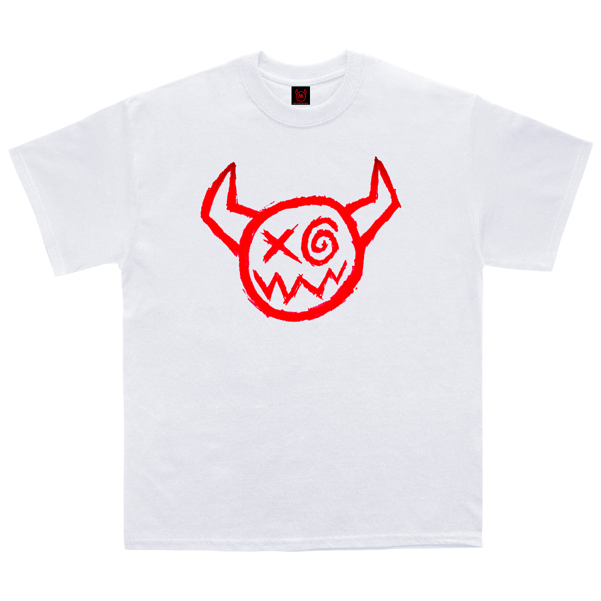 Demon White Tee