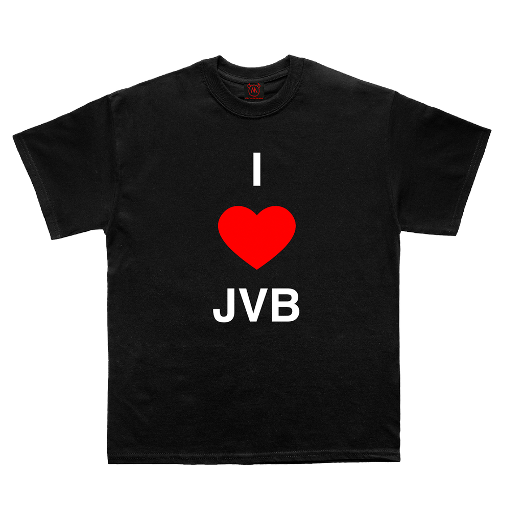 I Love JVB Black Tee