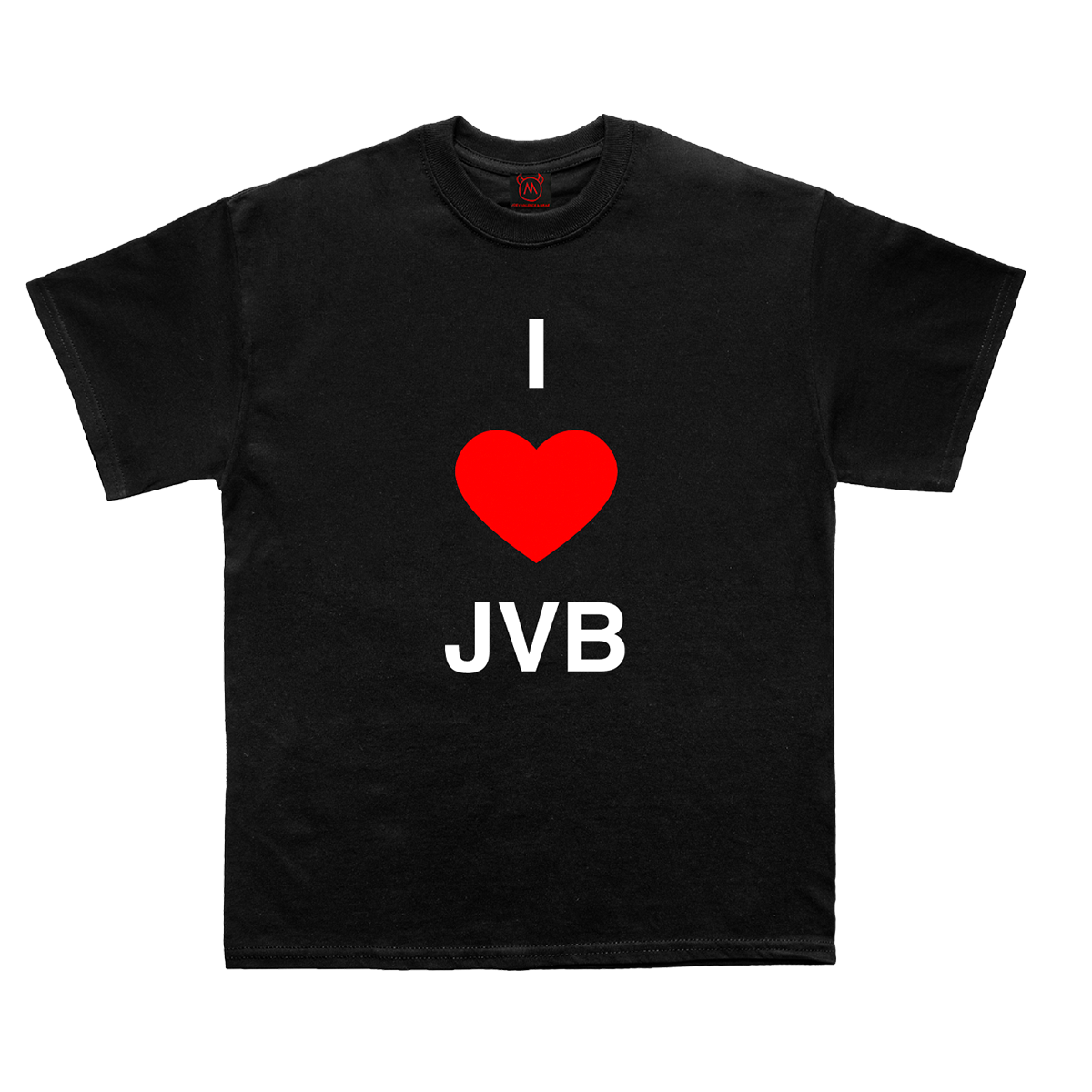 I Love JVB Black Tee