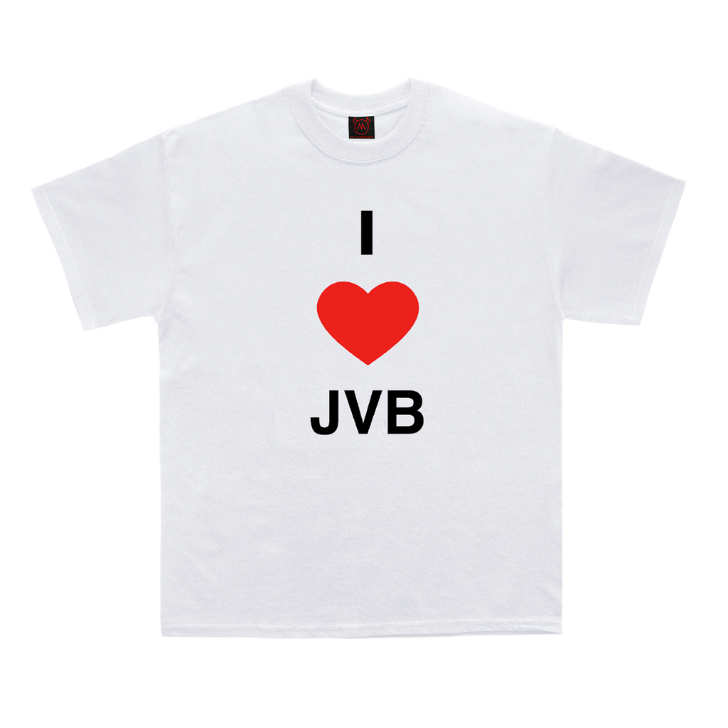 I Love JVB White Tee