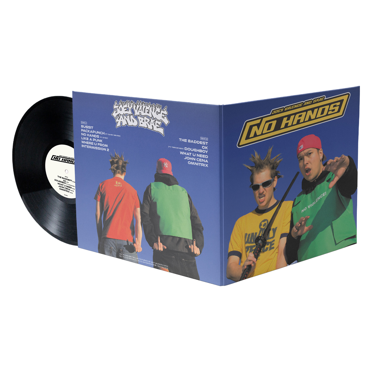 NO HANDS Black Vinyl